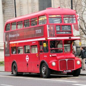 London buses powered coffee grounds