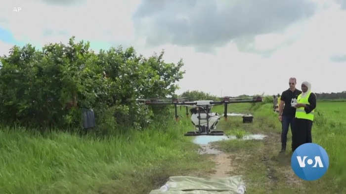 Drones fight malaria tanzania