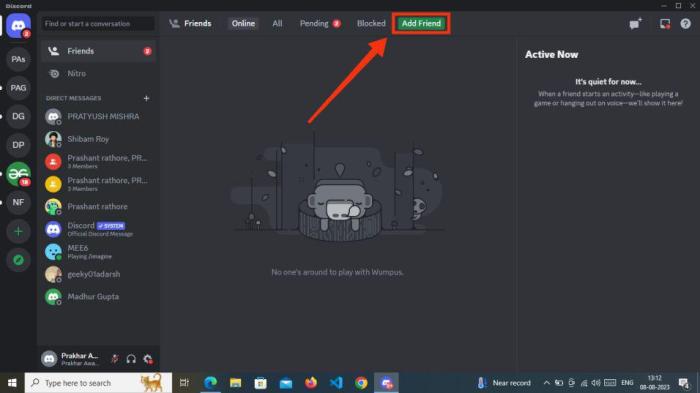 Discord easier to join friends games