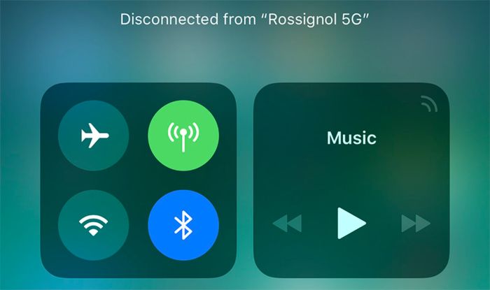 Ios 11 2 explain control center wifi bluetooth