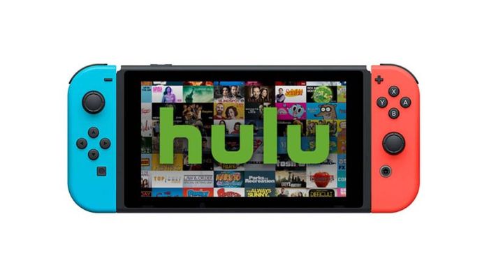 Hulu first major streaming service for nintendo switch