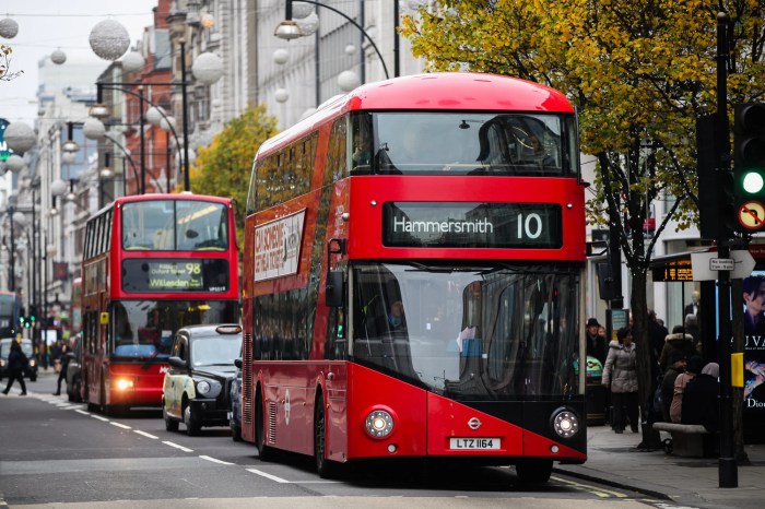 London buses powered coffee grounds