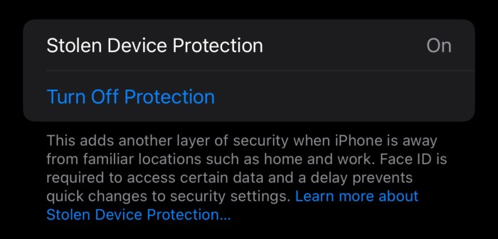 Imac pro cellular theft protection