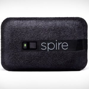 Spire sportbra alerts thinline supercapacitors vibration introduces biosensor fitness gadgeteer lab